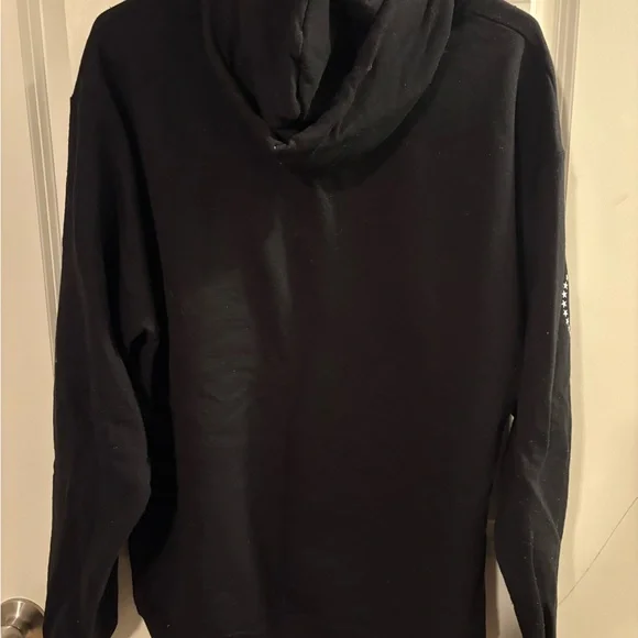 Call her daddy original Black Hoodie with Orange Text - Picture 5 of 5